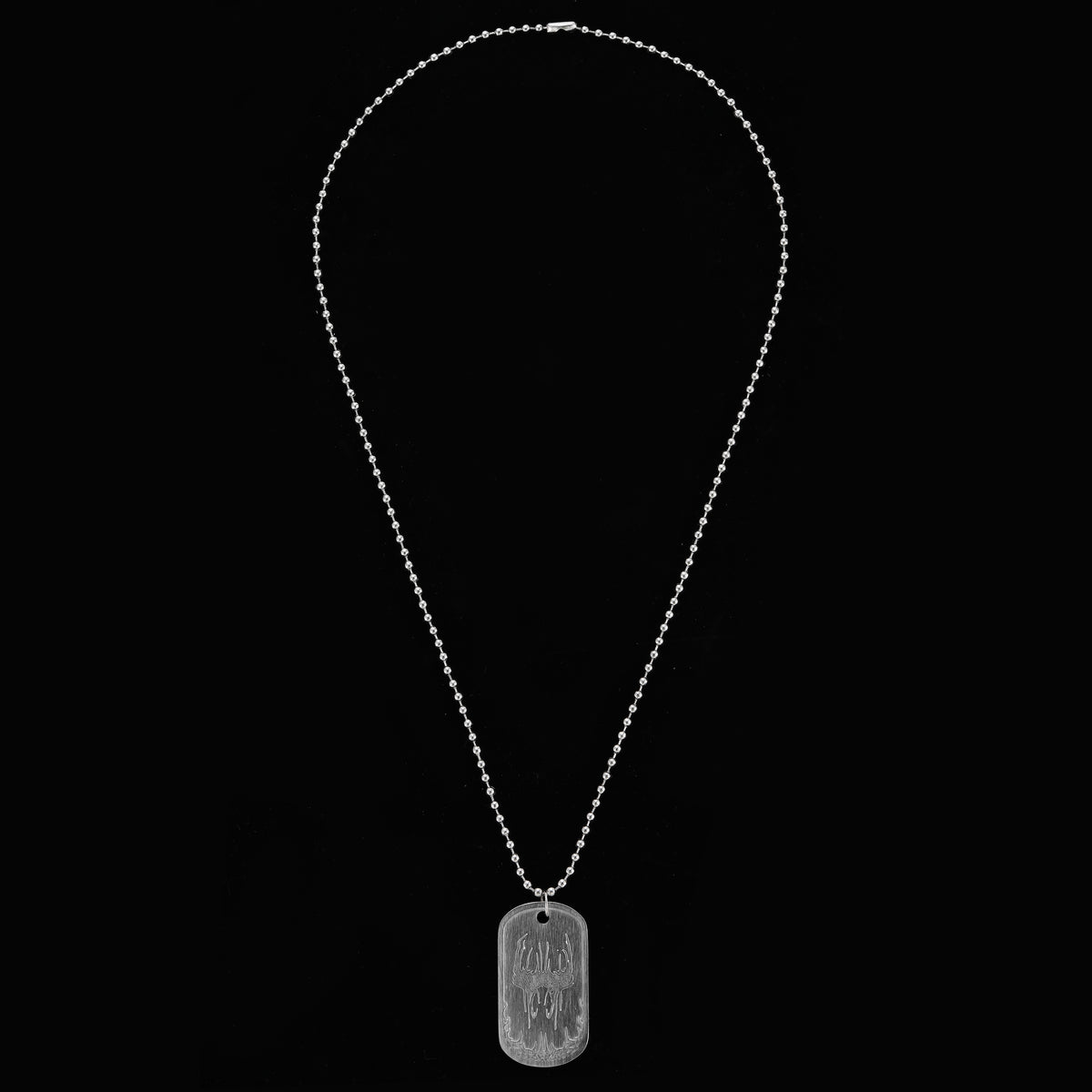 No Peace Dog Tag