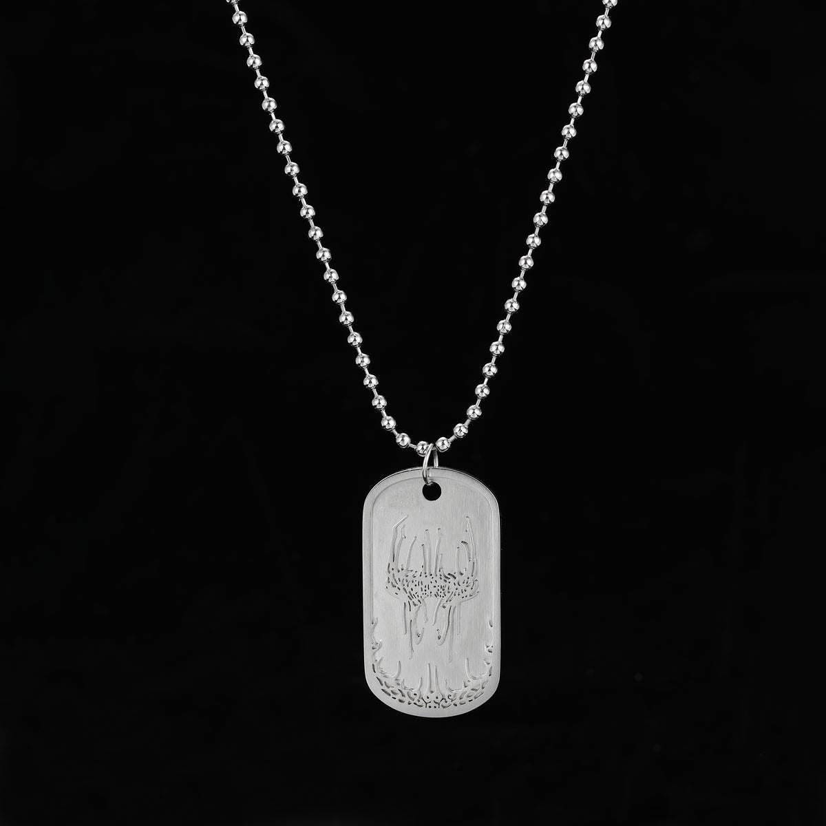 No Peace Dog Tag