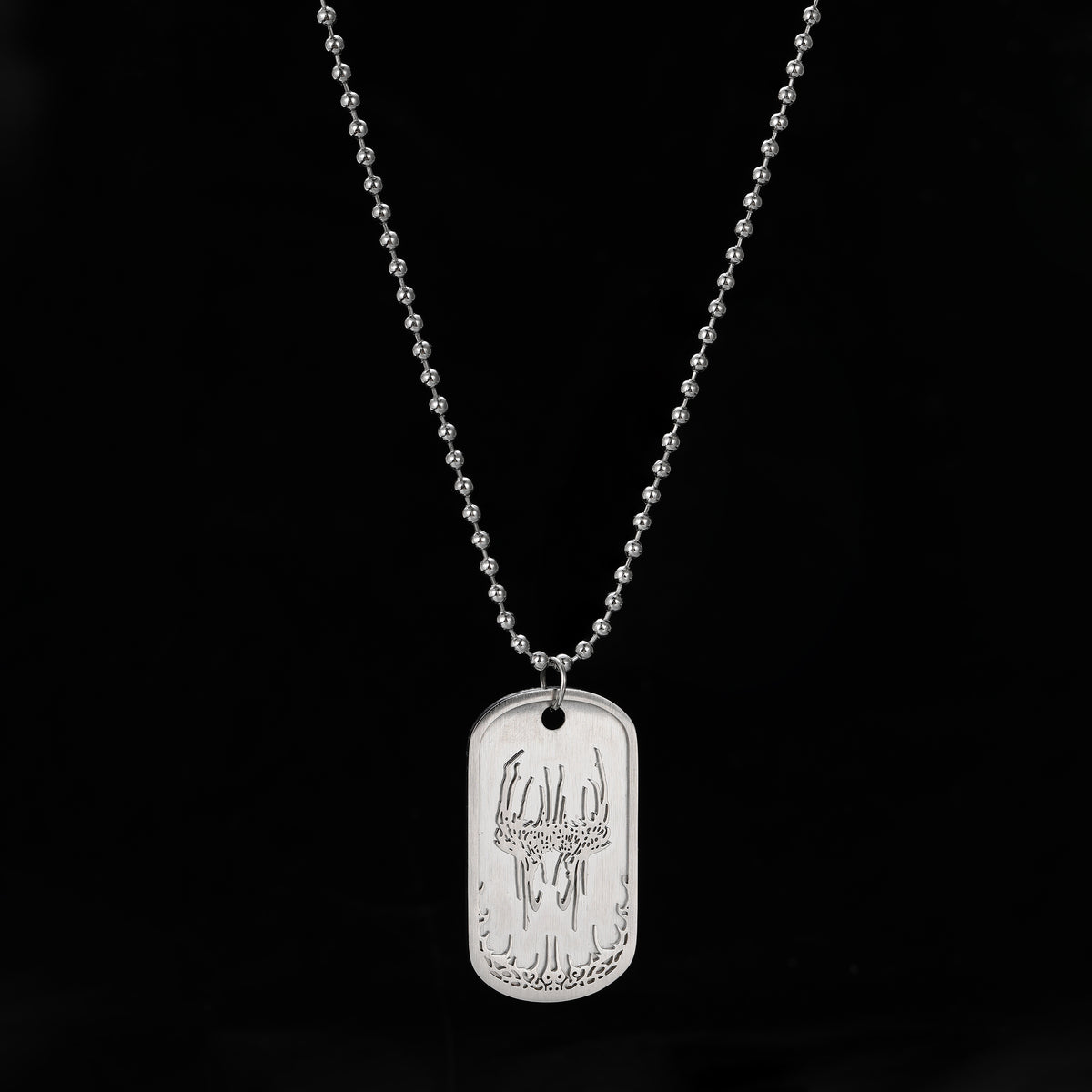 No Peace Dog Tag